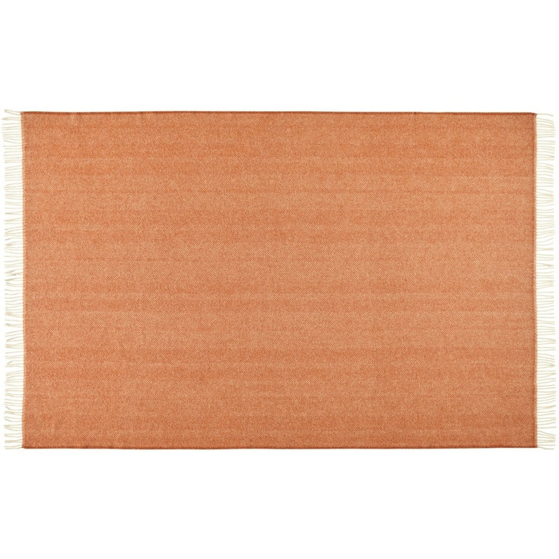 Silkeborg Uldspinderi ApS Rømø 140x240 cm Throw 00106 Apricot Orange