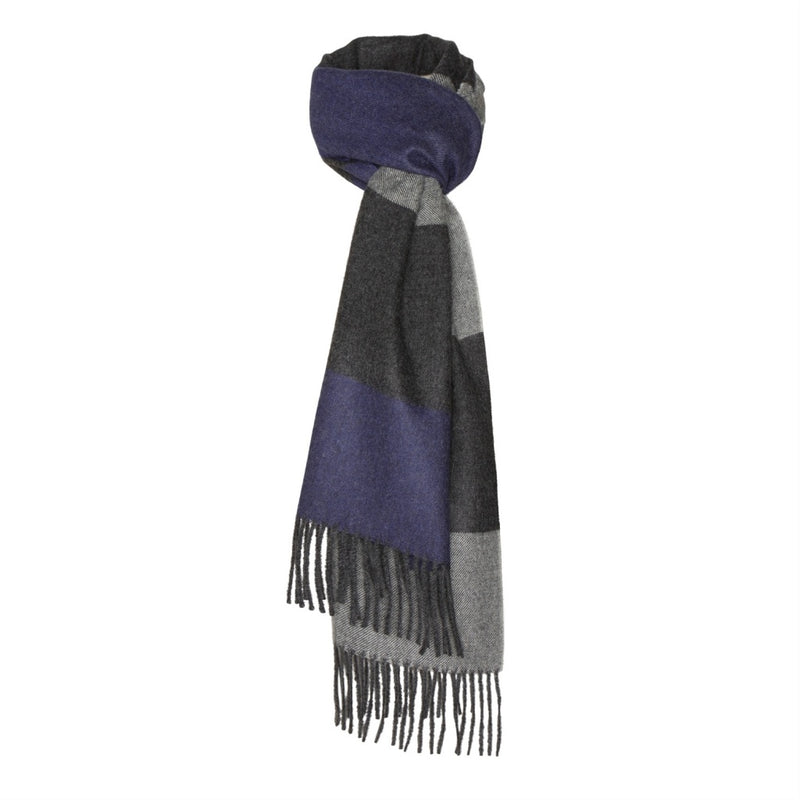 Silkeborg Uldspinderi ApS Salta 30x200 cm Scarf 00091 Blue Grey