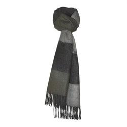 Silkeborg Uldspinderi ApS Salta 30x200 cm Scarf 00092 Green Grey