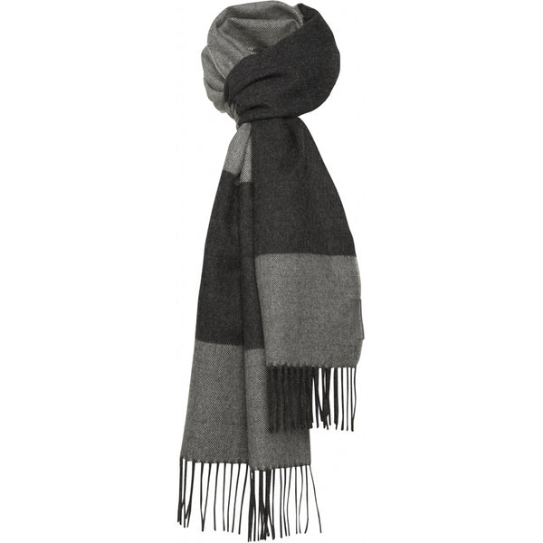 Silkeborg Uldspinderi ApS Salta Scarf 30x200 cm Scarf 00093 Shades Grey