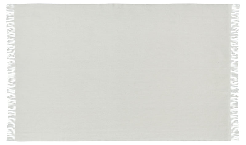 Silkeborg Uldspinderi ApS Samsø 140x240 cm Throw 00100 White