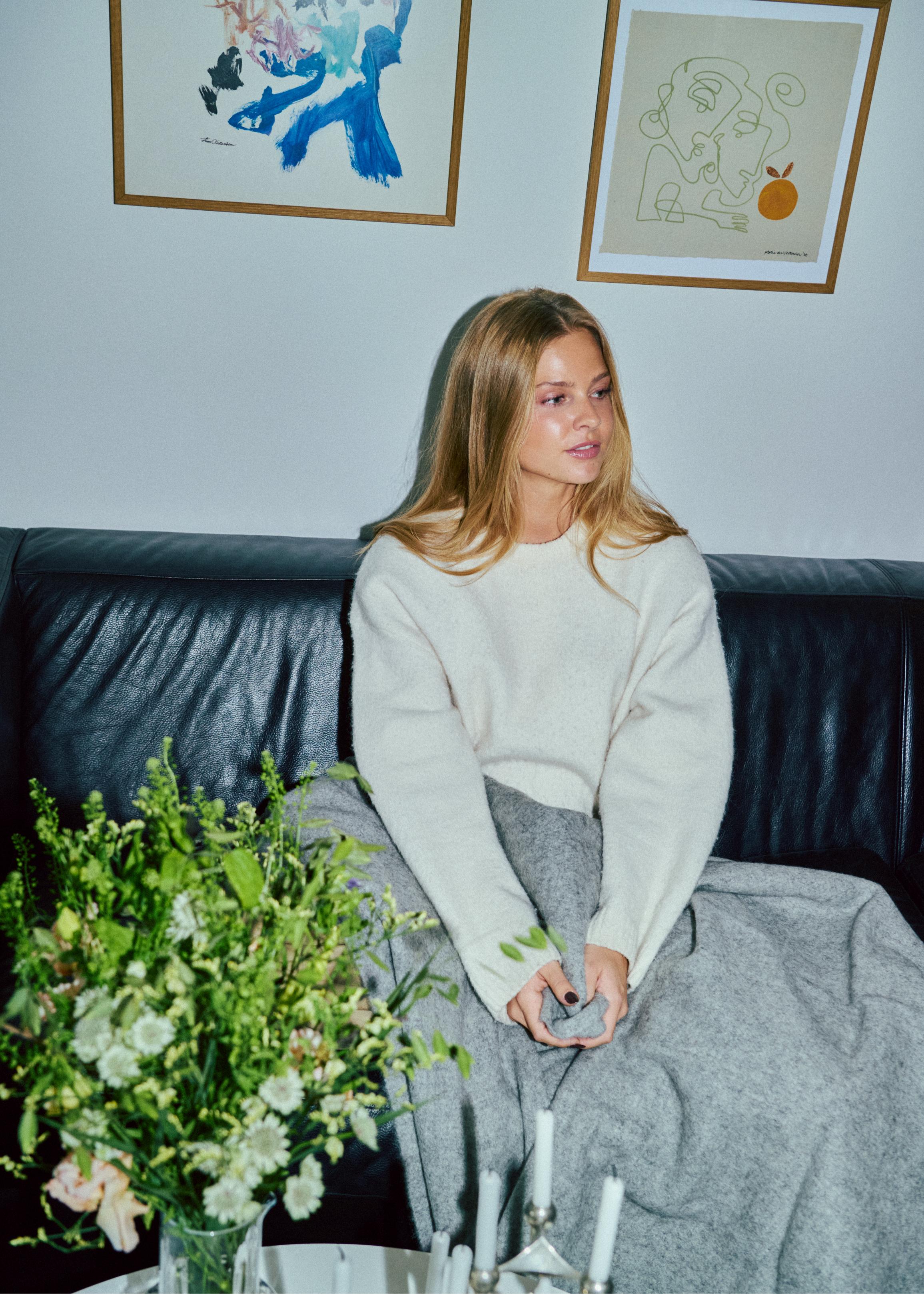 Silkeborg Uldspinderi ApS Samsø 140x240 cm Throw 00115 Nordic Grey