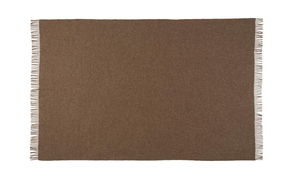 Silkeborg Uldspinderi ApS Samsø 140x240 cm Throw 00120 Gotland Brown