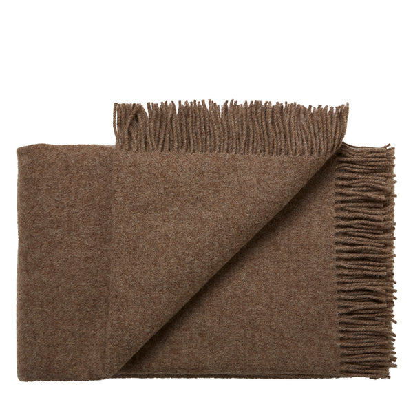 Silkeborg Uldspinderi ApS Samsø 140x240 cm Throw 00120 Gotland Brown