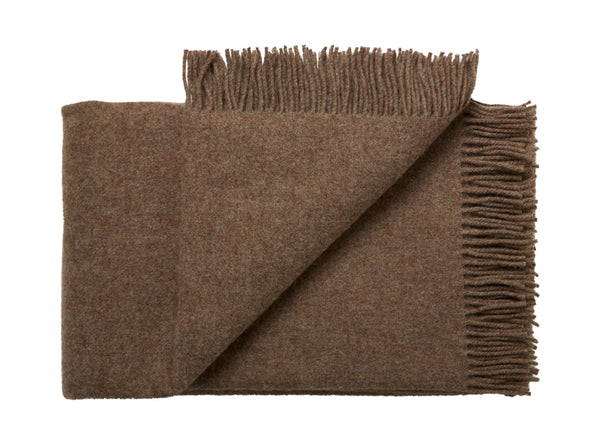 Silkeborg Uldspinderi ApS Samsø 140x240 cm Throw 00120 Gotland Brown