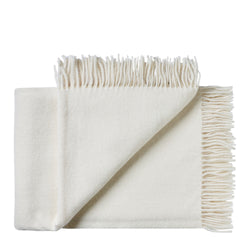 Silkeborg Uldspinderi ApS Samsø 85x130 cm Throw 00100 White