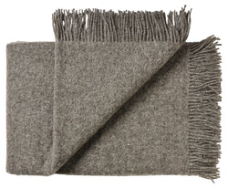 Silkeborg Uldspinderi ApS Samsø 85x130 cm Throw 00116 Dark Nordic Grey