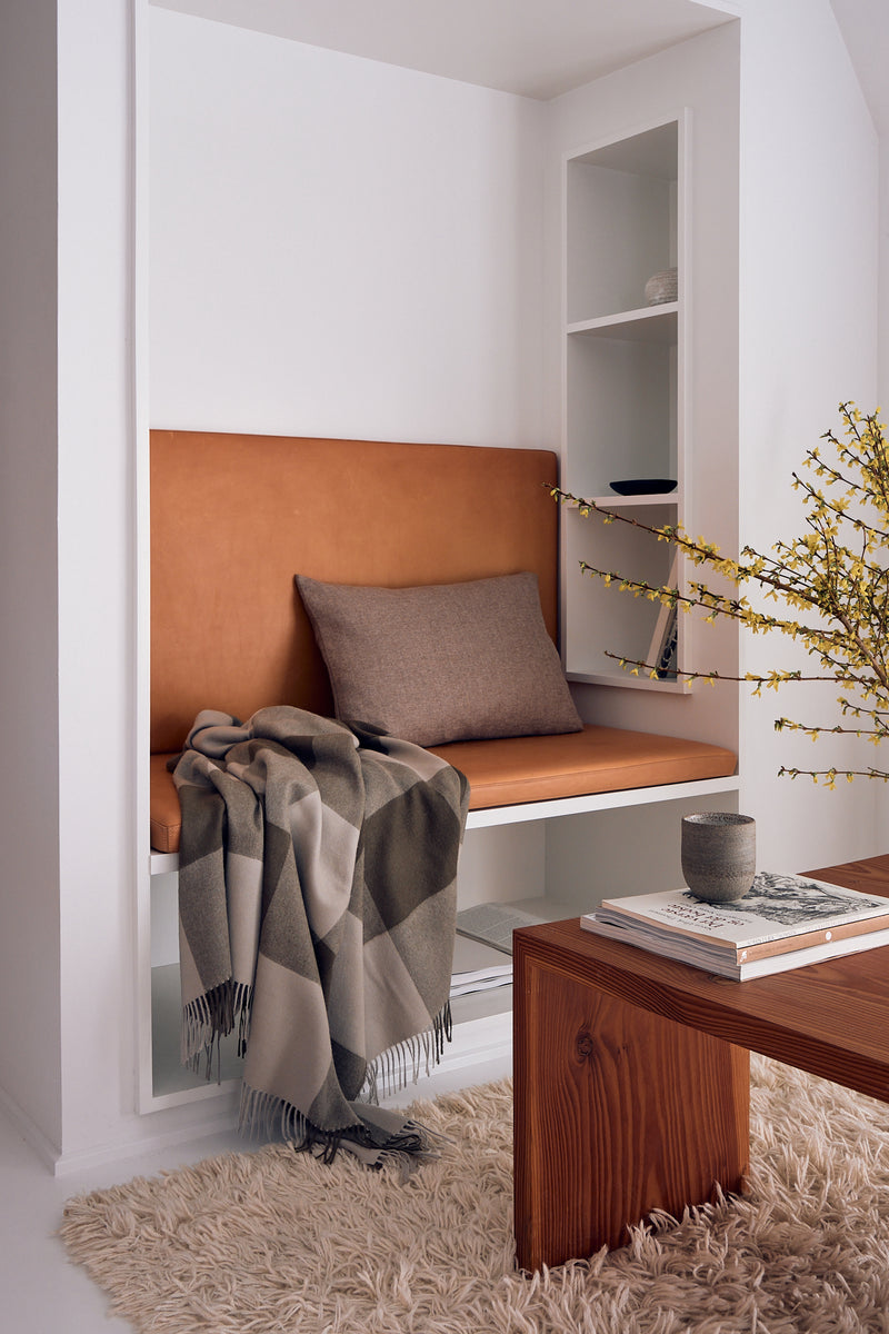 Silkeborg Uldspinderi ApS Santa Fe 130x200 cm Throw 00365 Umber
