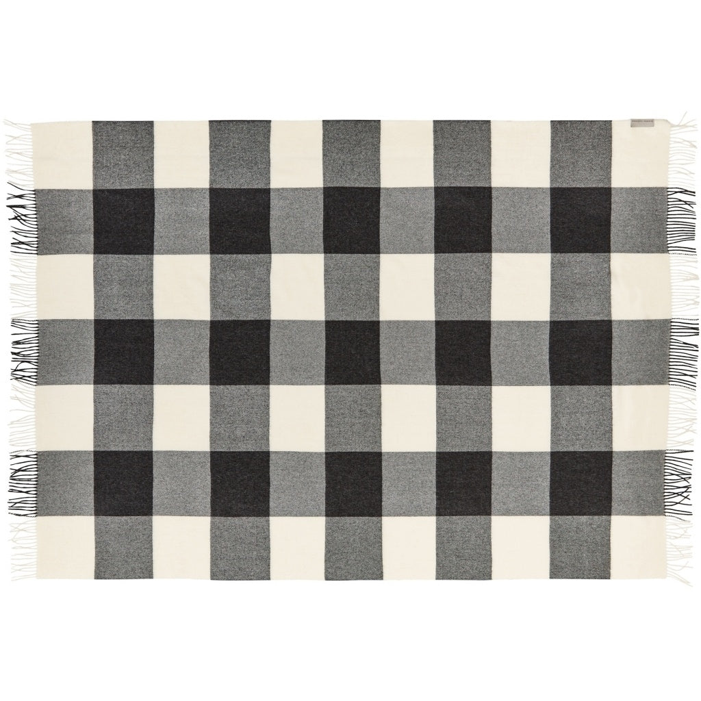 Silkeborg Uldspinderi ApS Santa Fe 130x200 cm Throw 00403 Dark Grey