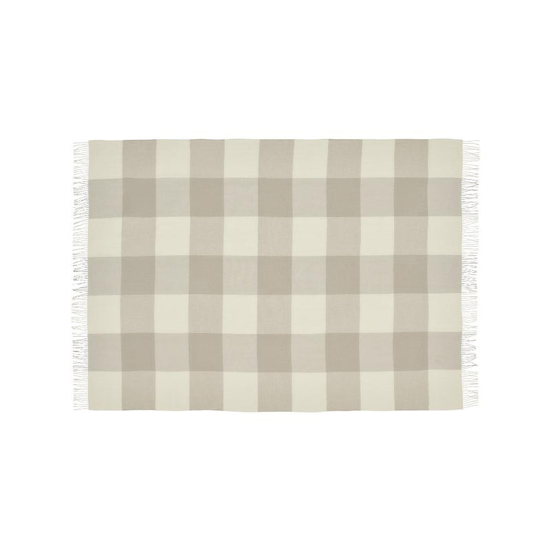 Silkeborg Uldspinderi ApS Santa Fe 130x200 cm Throw 05545 Limestone (0100/5545)