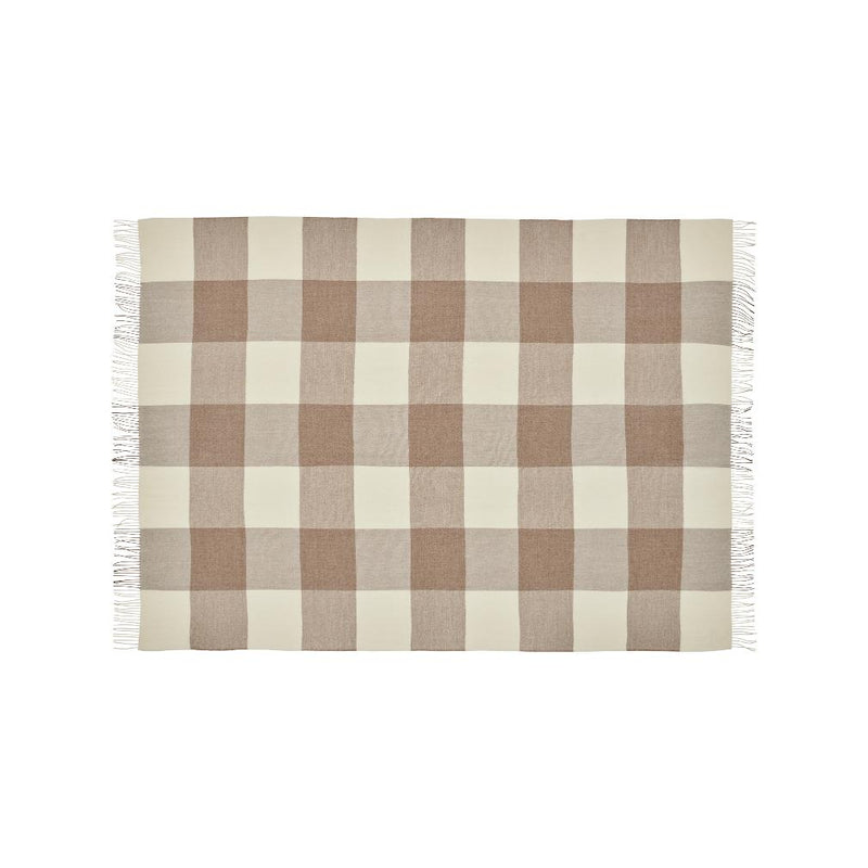 Silkeborg Uldspinderi ApS Santa Fe Throw 130x200 cm Throw 00284 Walnut Brown (0100/0284)