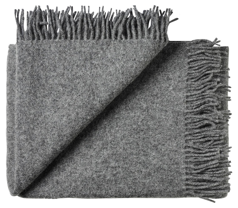 Silkeborg Uldspinderi ApS Season 130x200 cm Throw 00116 Dark Nordic Grey