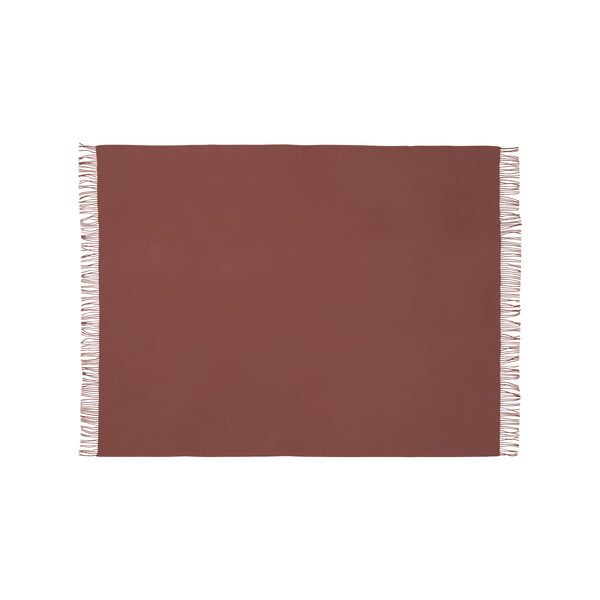 Silkeborg Uldspinderi ApS Season 130x200 cm Throw 03109 Rosewood (03124)