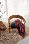 Silkeborg Uldspinderi ApS Season 130x200 cm Throw 03109 Rosewood (03124)