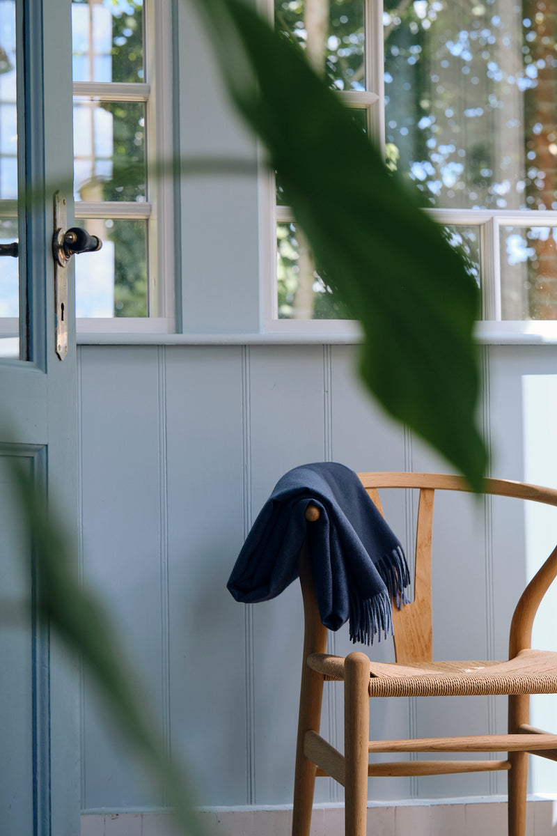 Silkeborg Uldspinderi ApS Season 130x200 cm Throw 04152 Midnight (01152)