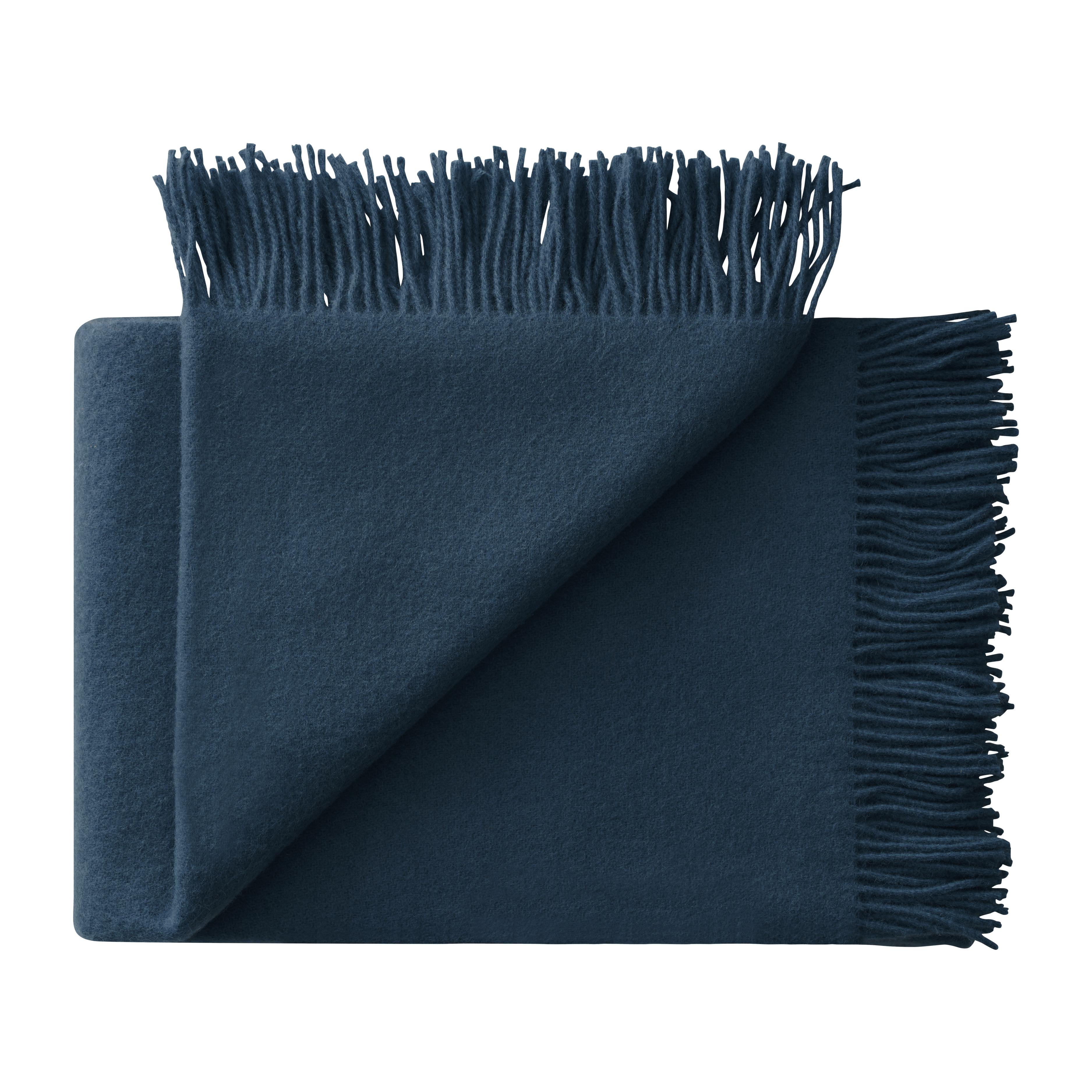 Silkeborg Uldspinderi ApS Season 130x200 cm Throw 17518 Indigo