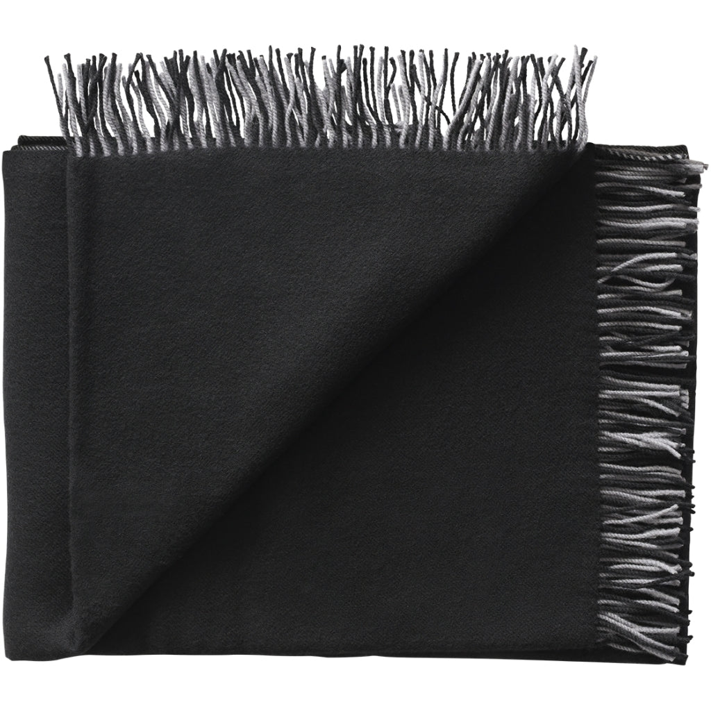 Silkeborg Uldspinderi ApS Secret 130x190 cm Throw 02201 Granit/Black