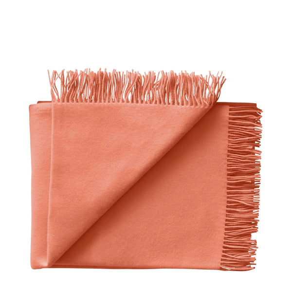 Silkeborg Uldspinderi ApS Secret 130x190 cm - RWS Throw 02215 Coral/Amber