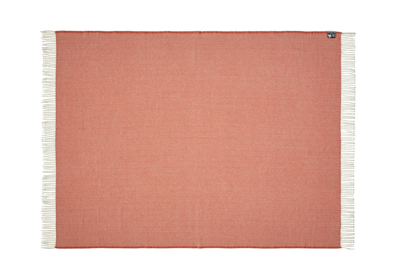 Silkeborg Uldspinderi ApS Sevilla 130x190 cm Throw 05296 Coral Red