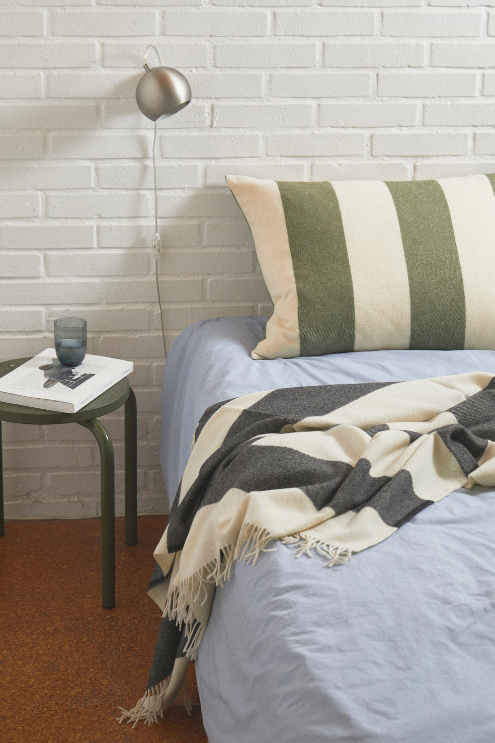 Silkeborg Uldspinderi ApS The Sweater 50x70 cm Cushion 07802 Green