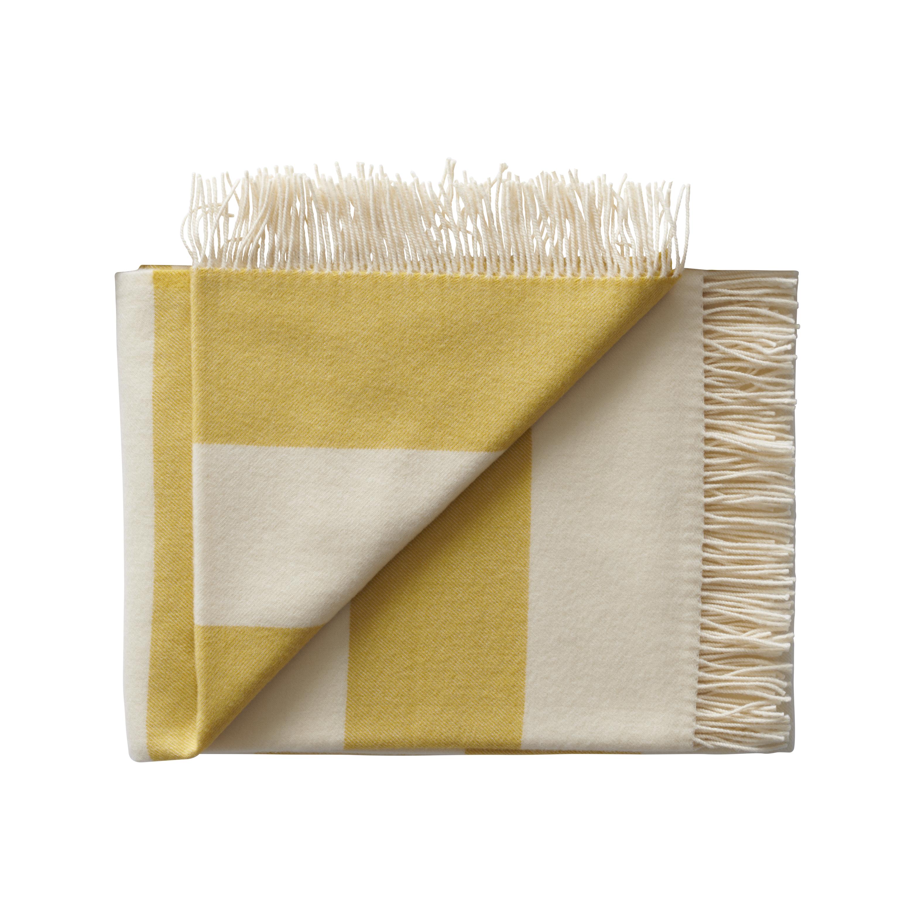 Silkeborg Uldspinderi ApS The Sweater Junior 100x140 cm Throw 08007 Golden Yellow