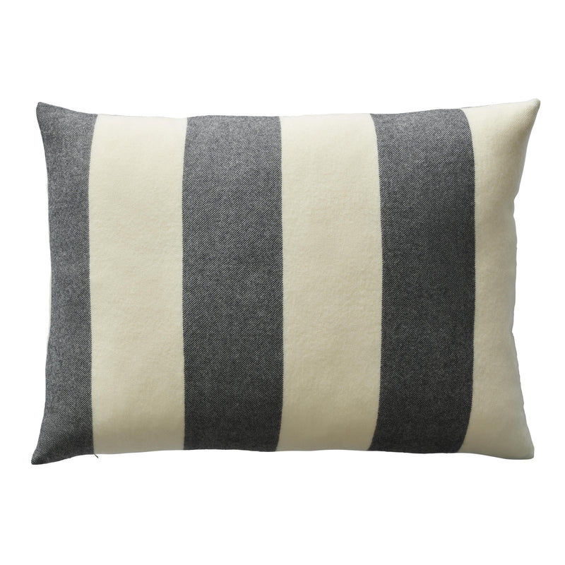 Silkeborg Uldspinderi ApS The Sweater Cushion 50x70 cm Cushion 06600 Black