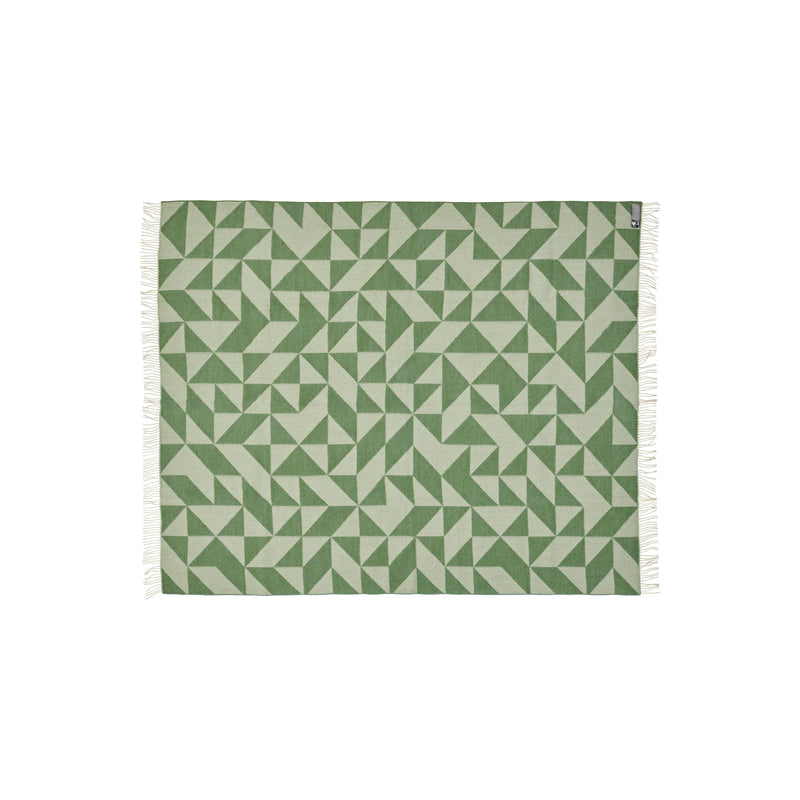 Silkeborg Uldspinderi ApS Twist a Twill 130x190 cm Throw 01179 Maple Green