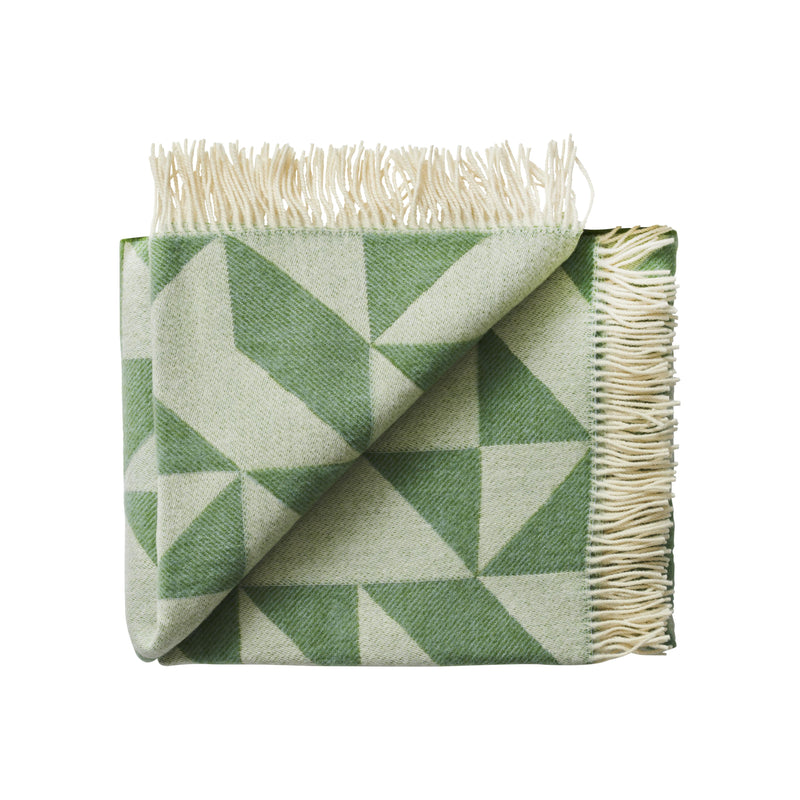 Silkeborg Uldspinderi ApS Twist a Twill 130x190 cm Throw 01179 Maple Green