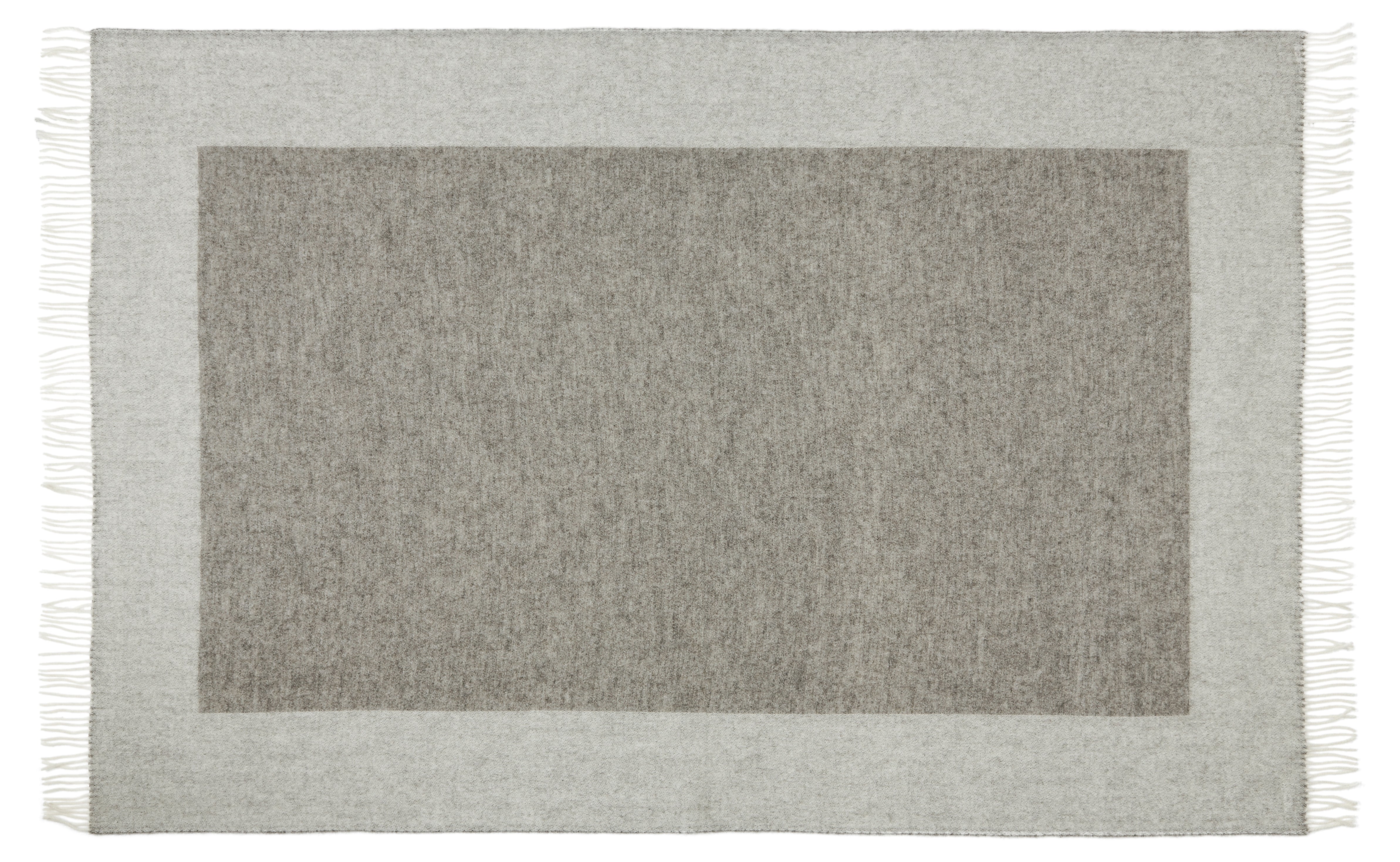 Silkeborg Uldspinderi ApS Venø 140x240 cm Throw 00111 Light Nordic Grey