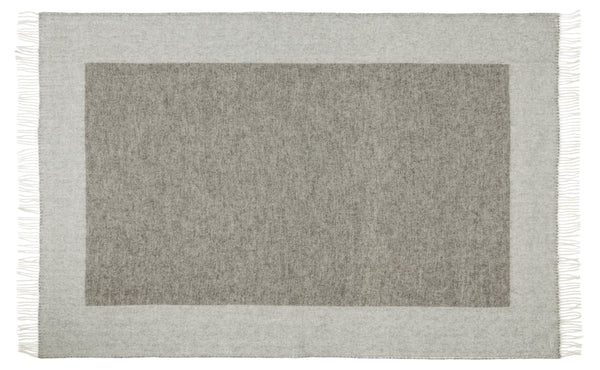 Silkeborg Uldspinderi ApS Venø 140x240 cm Throw 00111 Light Nordic Grey